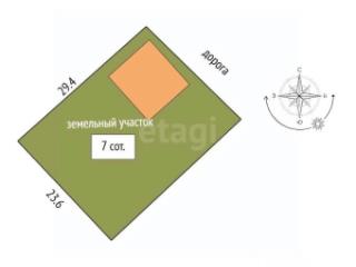 1-этажный дом, 137 м², 22 сотки