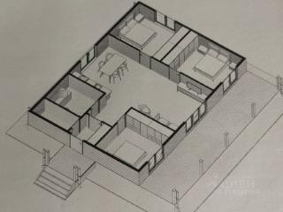 1-этажный дом, 124 м², 10 соток