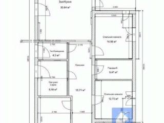 1-этажный дом, 131 м², 7 соток