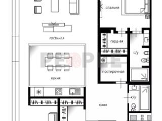 3-комн. квартира, 177.5 м², 7/10 этаж