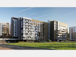 Студия, 27.6 м², 6/8 этаж