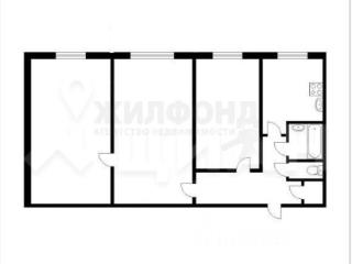 3-комн. квартира, 61 м², 1/5 этаж