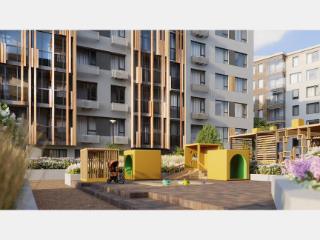 Студия, 27.6 м², 6/8 этаж