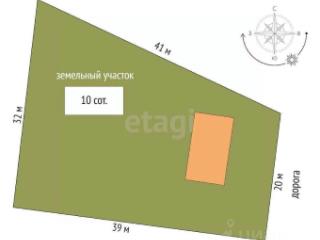 2-этажный дом, 76.1 м², 10 соток