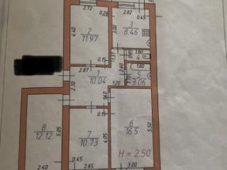 4-комн. квартира, 74.4 м², 4/5 этаж