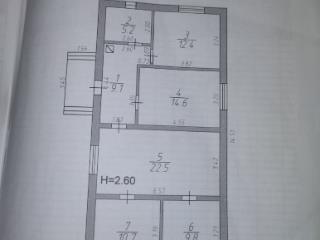 1-этажный дом, 107 м², 6 соток