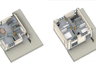 3 этажный, Таунхаус, 150 м², 1.5 сотка, 3 этажа