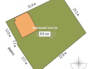 2-этажный дом, 125.5 м², 8 соток