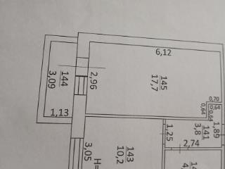 1-комн. квартира, 37.9 м², 2/3 этаж