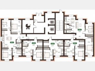 1-комн. квартира, 39 м², 1/14 этаж