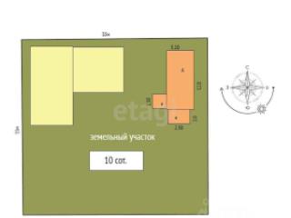 3-этажный дом, 263.4 м², 10 соток