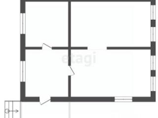 1-этажный дом, 58.5 м², 15.99 соток