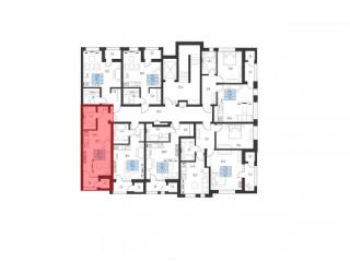 Студия, 31.4 м², 3/9 этаж