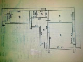 3-комн. квартира, 96.1 м², 3/6 этаж