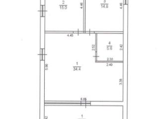 1-этажный дом, 95 м², 7 соток