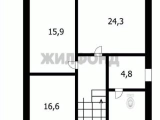 3-этажный коттедж, 230 м², 9 соток