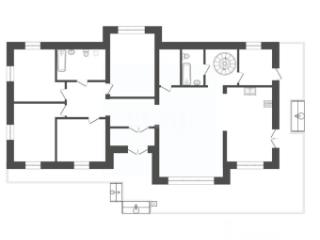 1-этажный дом, 184 м², 8.4 соток