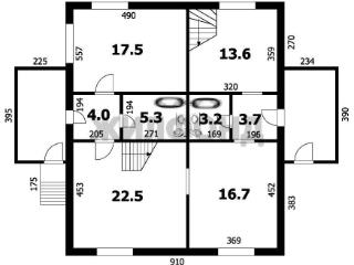  дом, 246.7 м², 6.64 соток
