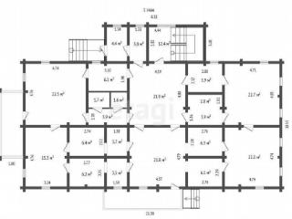  дом, 384.5 м², 14.5 соток