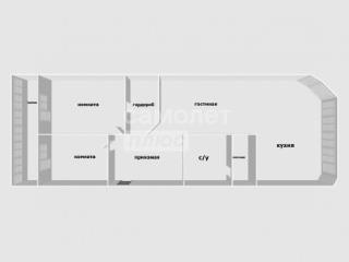 3-комн. квартира, 82.9 м², 4/10 этаж