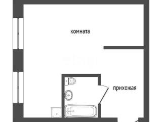 Студия, 24.8 м², 4/5 этаж