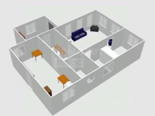 1-этажный дом, 55.3 м², 8 соток