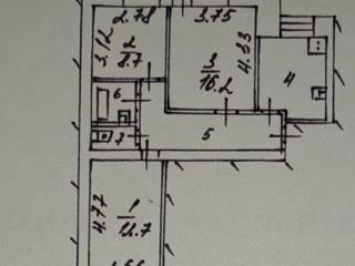 3-комн. квартира, 64.6 м², 3/9 этаж