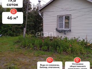 1-этажный дом, 31 м², 19.6 соток