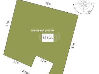 1-этажный дом, 67.4 м², 14 соток