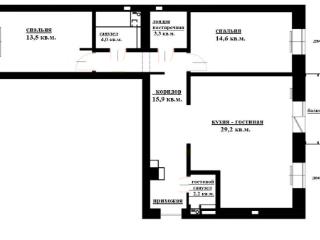 3-комн. квартира, 82.9 м², 4/7 этаж