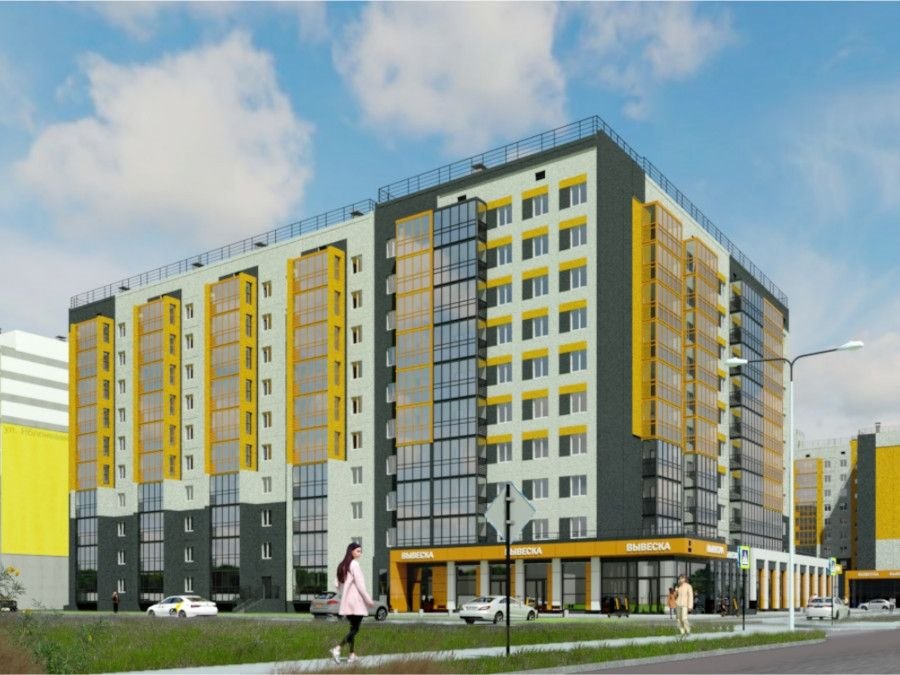 Студия, 26.96 м², 1/11 этаж