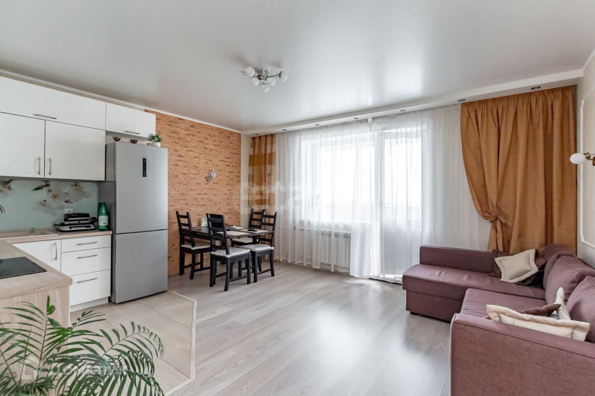 3-комн., 70 м², 6/6 этаж