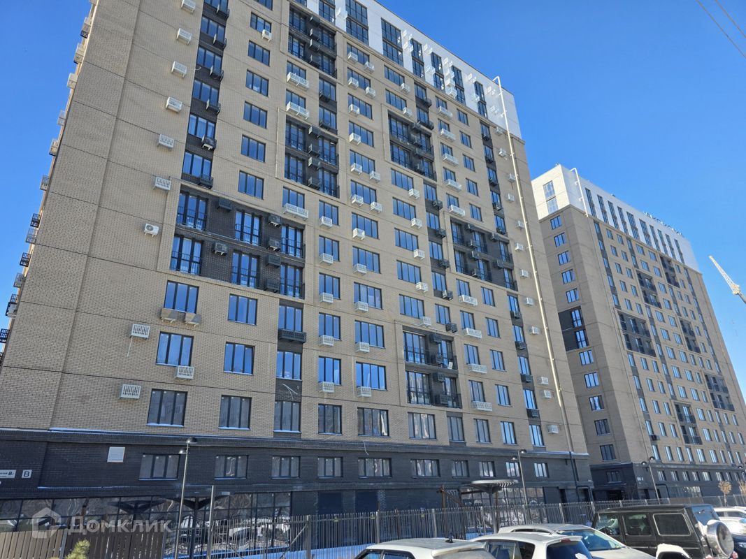 Студия, 27.4 м², 3/16 этаж