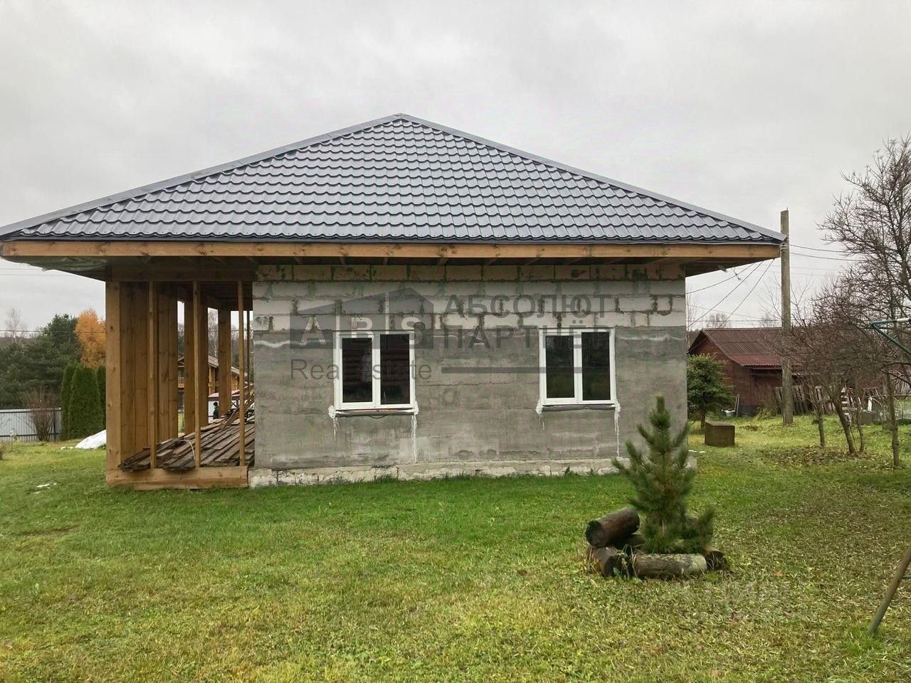 1-этажный дом, 61 м², 34 сотки