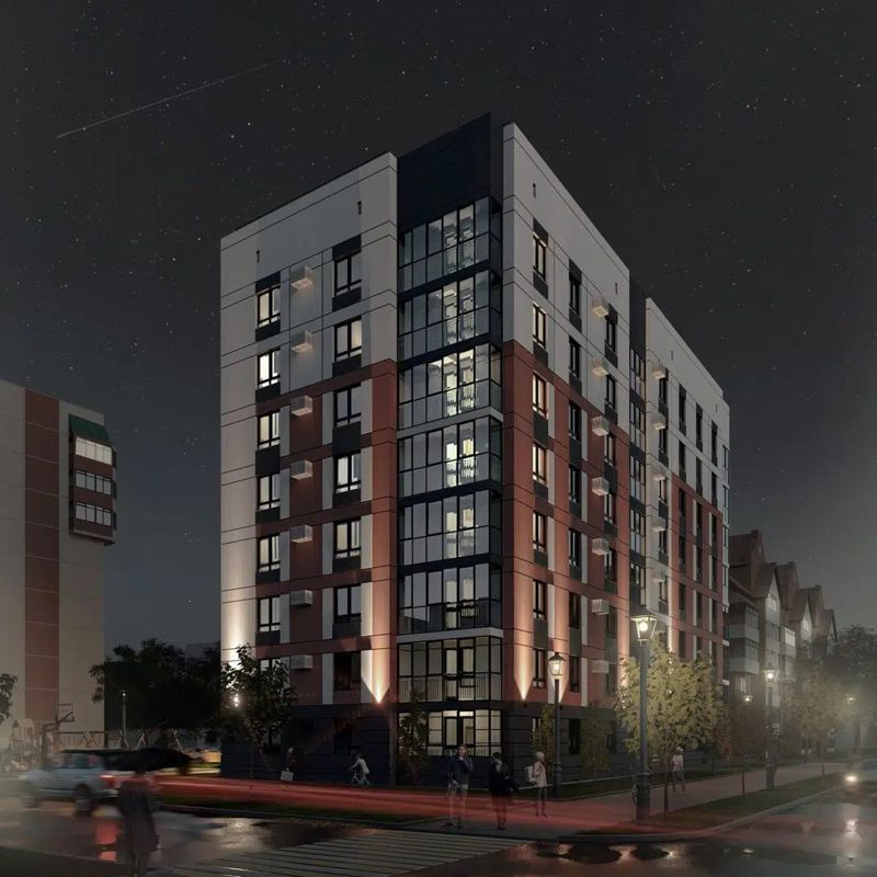 3-комн. квартира, 80.2 м2, 2/10 этаж