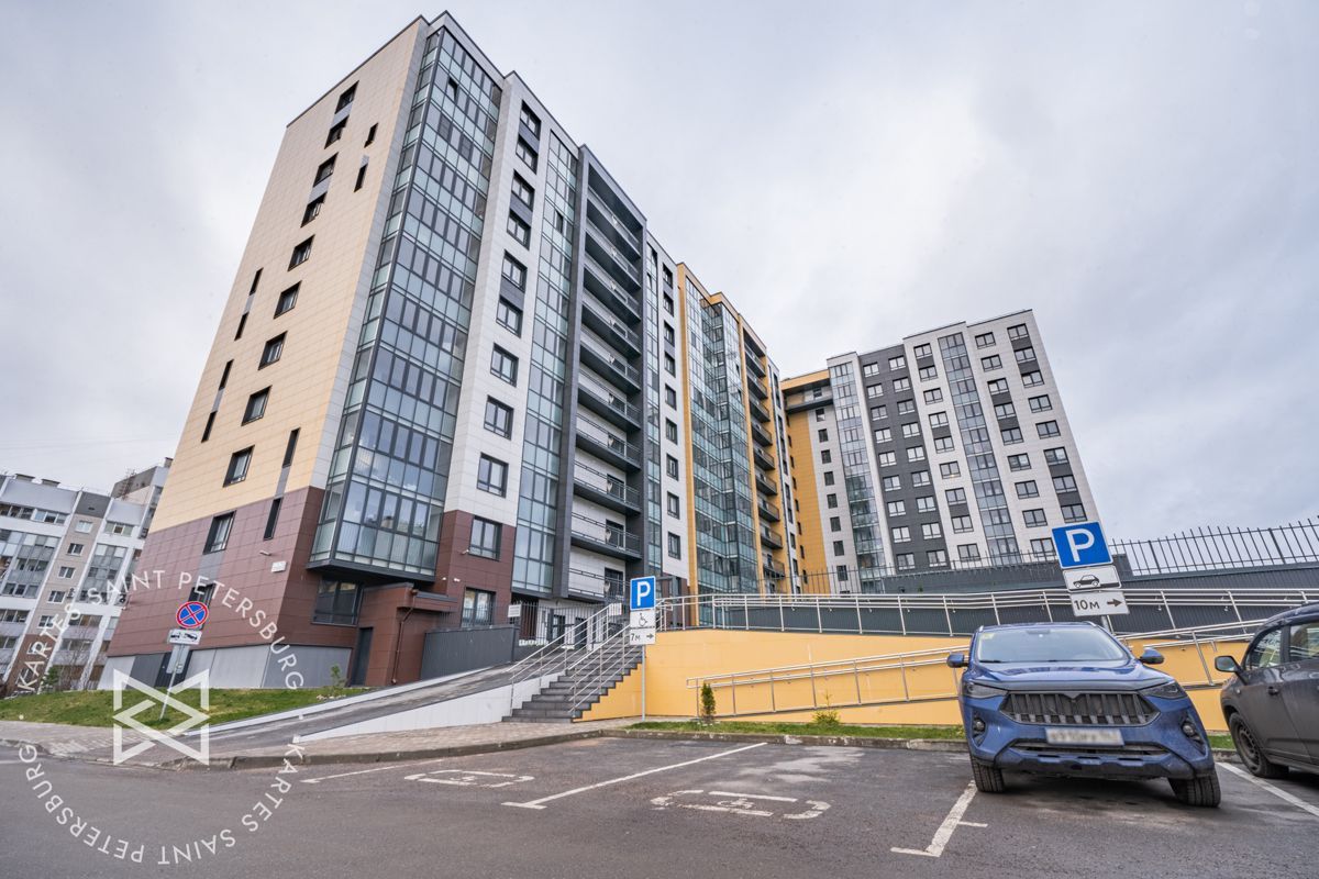 Студия, 33.5 м², 7/12 этаж