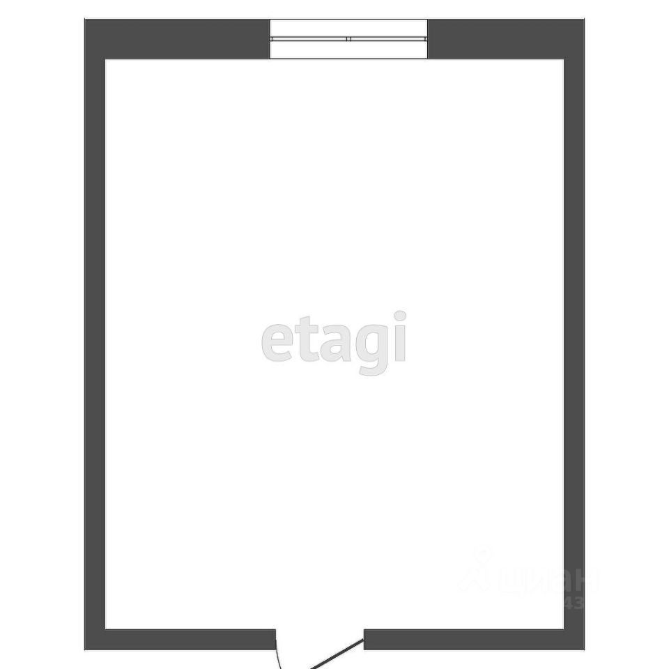 12.6 м², 8/9 этаж, 1-комн.