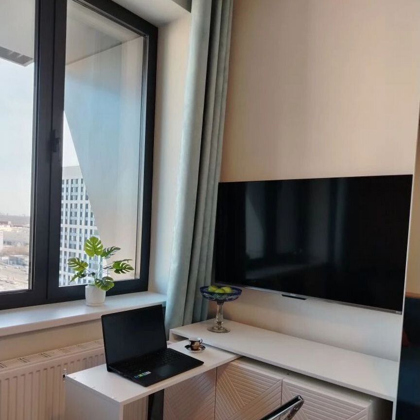 Студия, 25 м², 15/52 этаж
