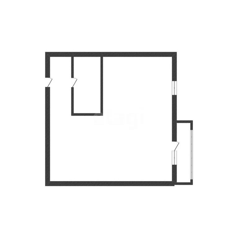 1-комн., 30.8 м², 3/5 этаж