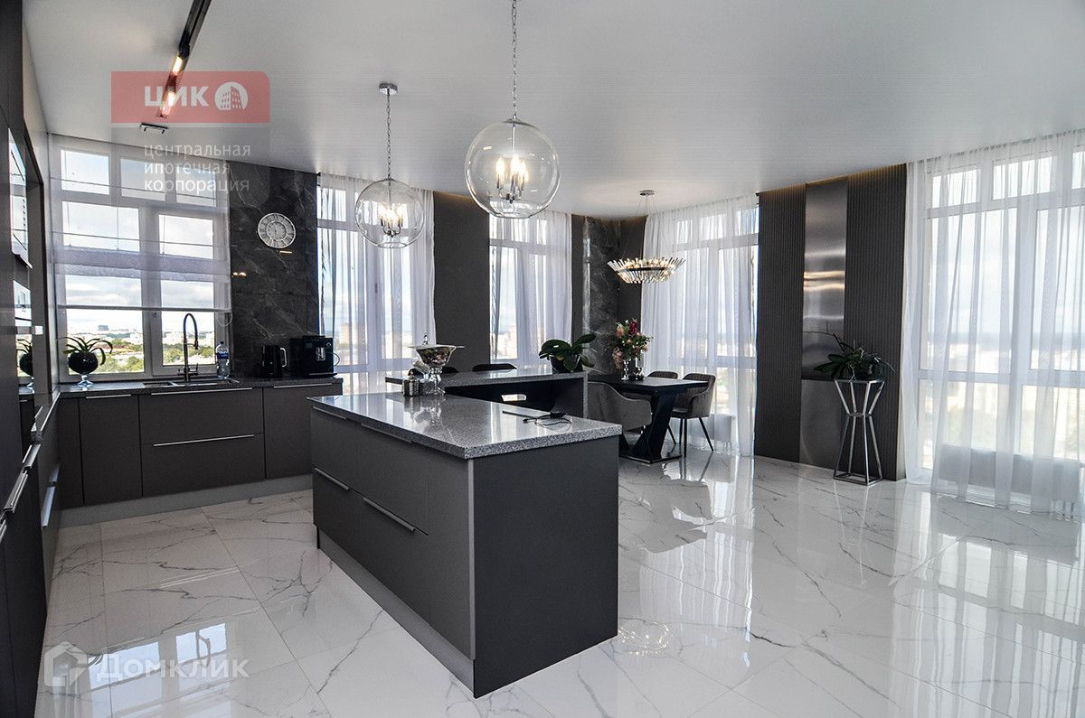 3-комн. квартира, 118 м2, 12/16 этаж