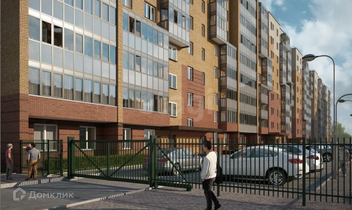 1-комн., 42.85 м², 6/9 этаж