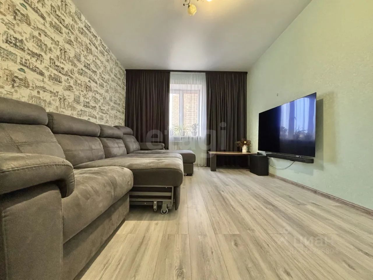 2-комн. квартира, 57.8 м2, 6/9 этаж