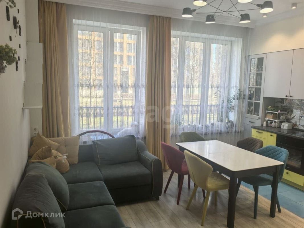 3-комн., 90 м², 2/25 этаж