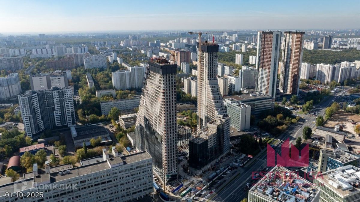 Студия, 24.8 м², 5/58 этаж