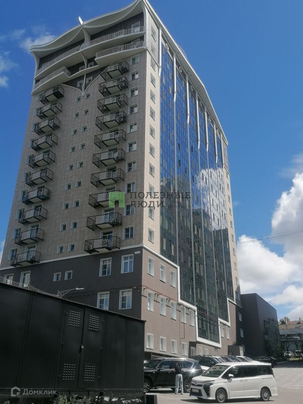 Студия, 43 м², 6/15 этаж