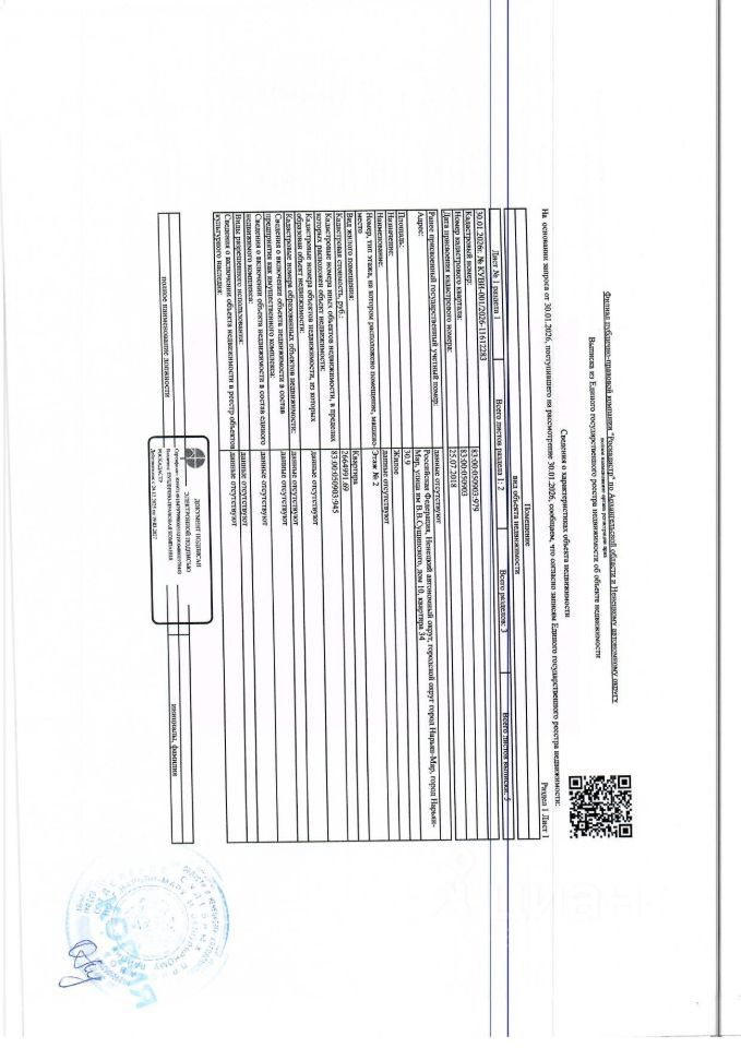 1-комн. квартира, 30.9 м2, 1/7 этаж