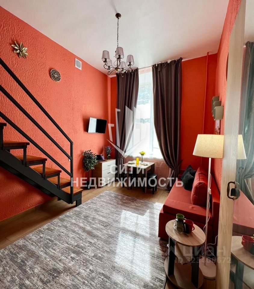 Студия, 21 м², 1/4 этаж