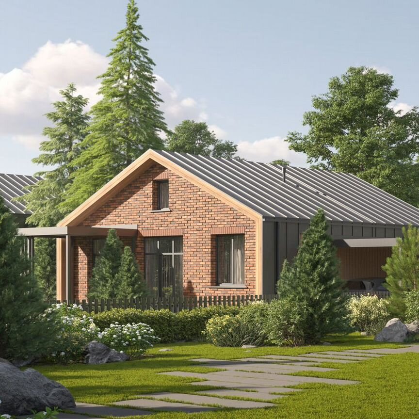  дом, 88.9 м², 6 соток