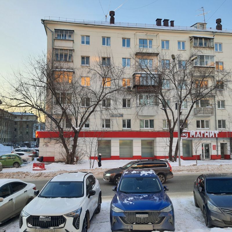 2-комн., 42.6 м², 3/6 этаж