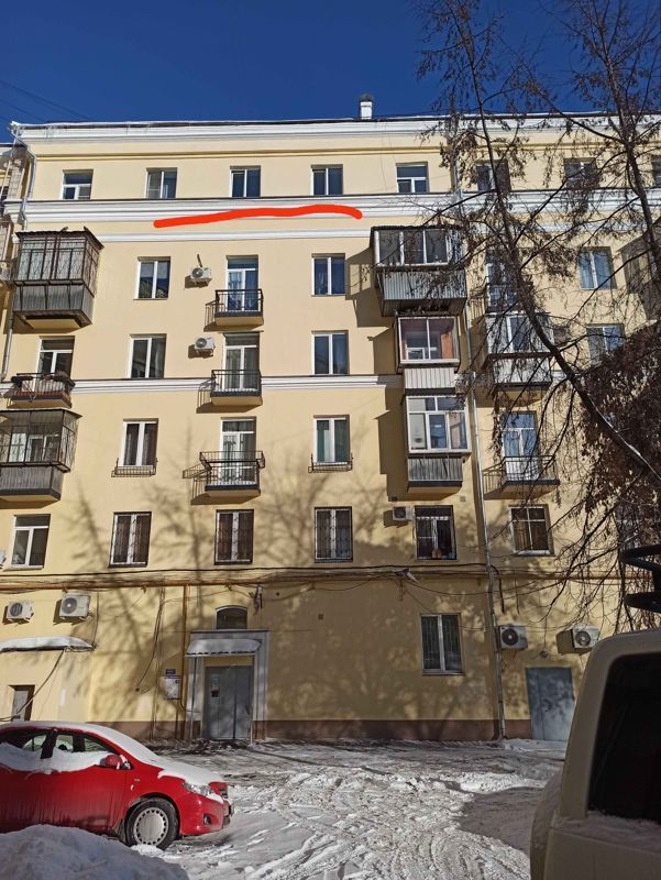 2-комн., 53.8 м², 6/6 этаж